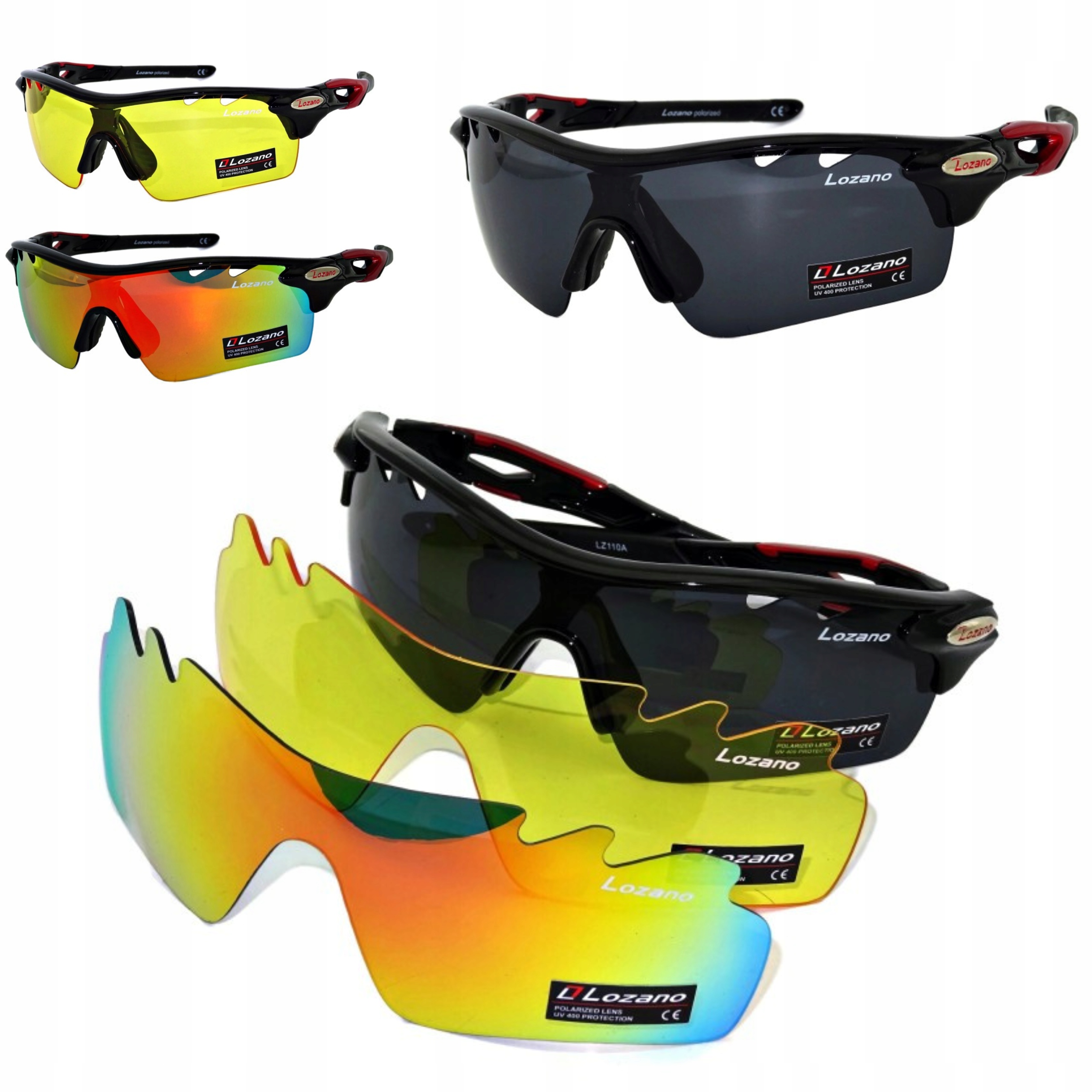 Sportovní Sluneční Brýle Lozano S Polarizací, Ideální Na Kolo
