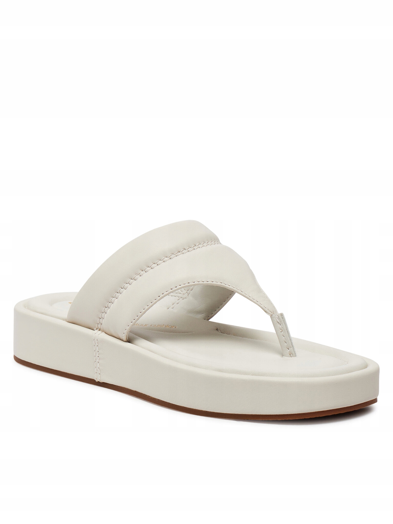 Clarks Dámské Bílé Nazouvací Žabky Klasické Kožené 41,5 6DA