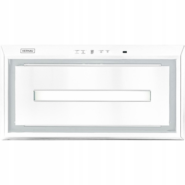 Odsavač par Kernau Kbh 08501 W bílý, silný, tichý skleněný