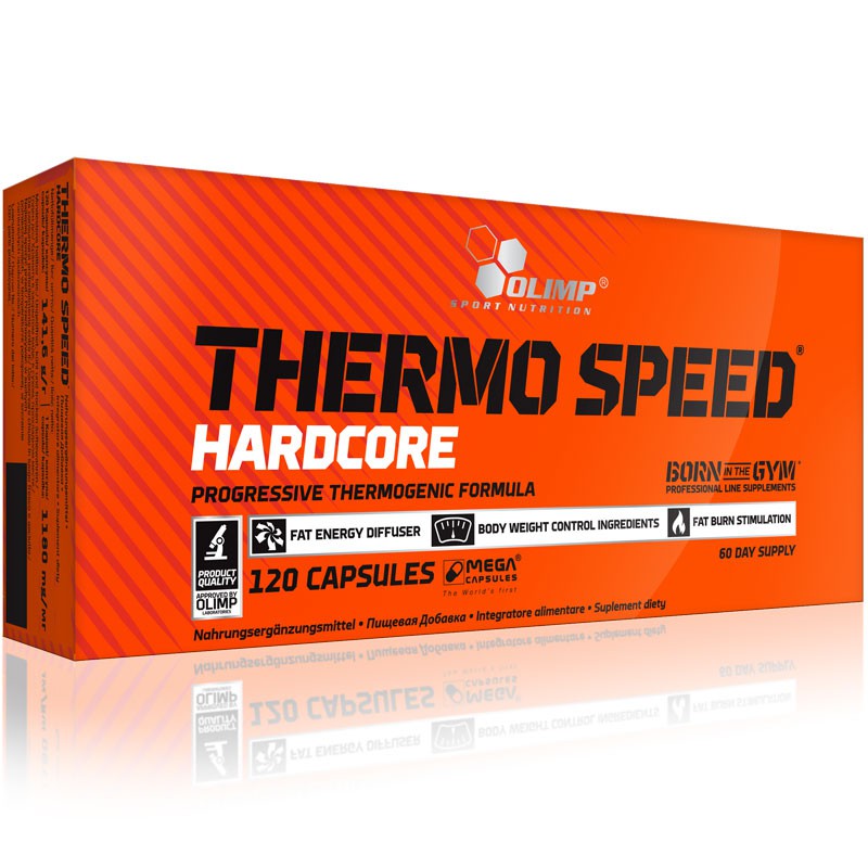 Olimp Thermo Speed Hardcore 120 kapslí Spalovač Tuků Redukce