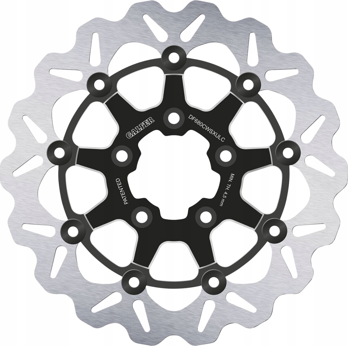 Brzdový Kotúč Galfer Wave 330 MM Harley Flhri 1450 Flhrs 1584 DF680CWSXUL