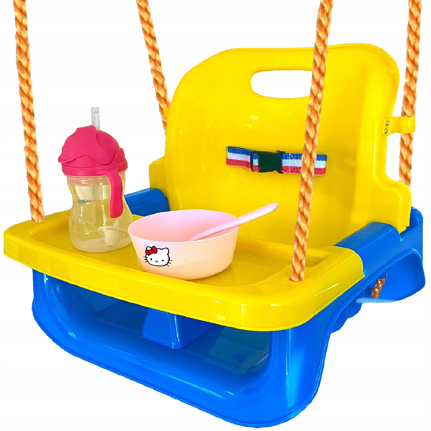 HUŚTAWKA DLA DZIECI OGRODOWA ZEWNĘTRZNA lub DOMOWA MODEL ZE STOLICZKIEM 4w1 EAN (GTIN) 5905123212147