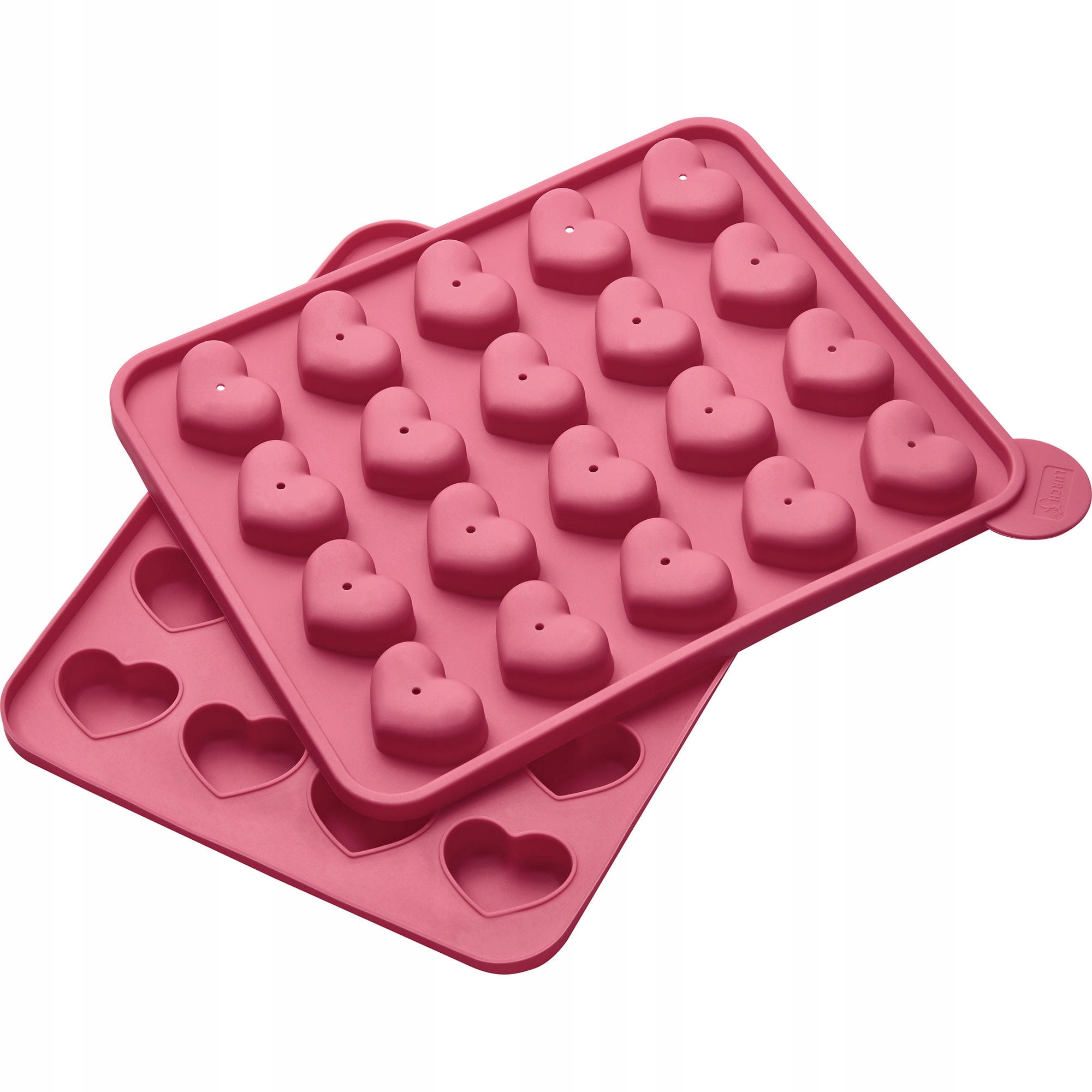 Levně Forma na 20 čokolád, srdce, 23 x 18,5 x 3 Lurch