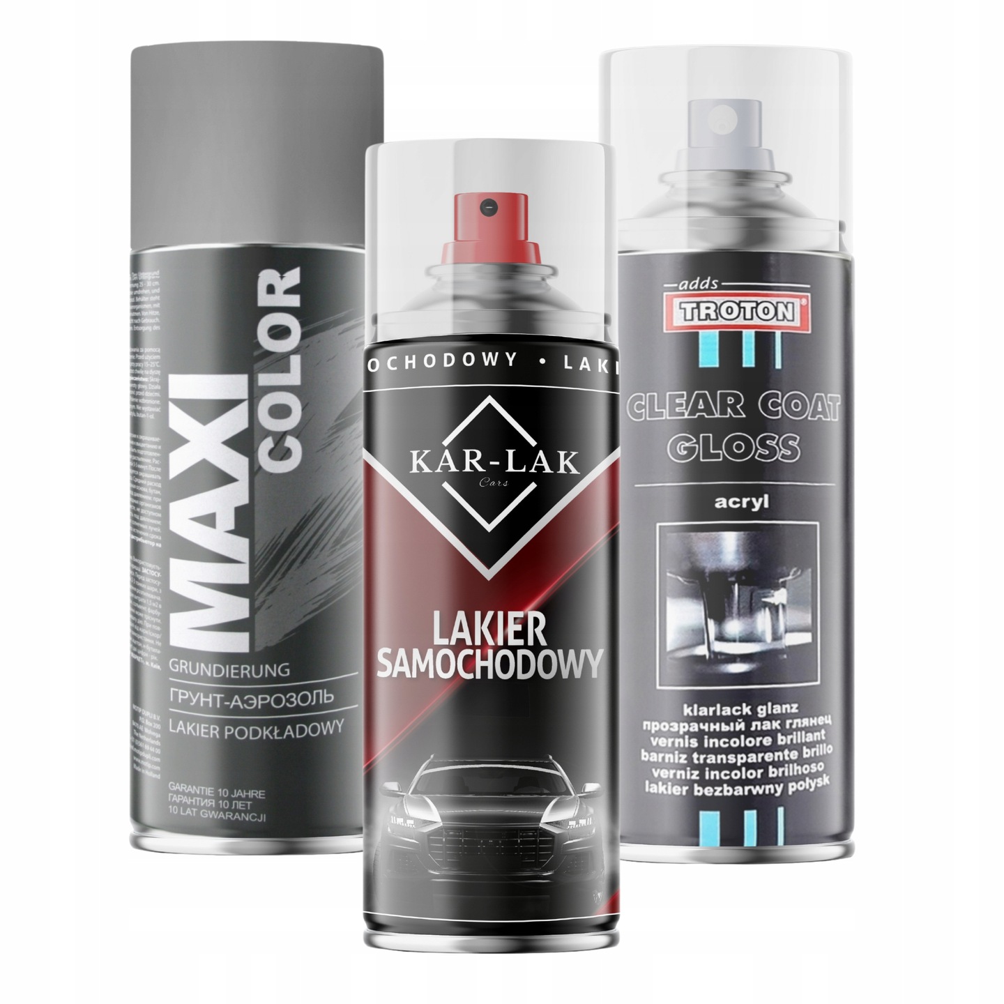 Subaru C6Z Light Grey Lakiery Samochodowe Podkład Baza Bezbarwny 1200ML