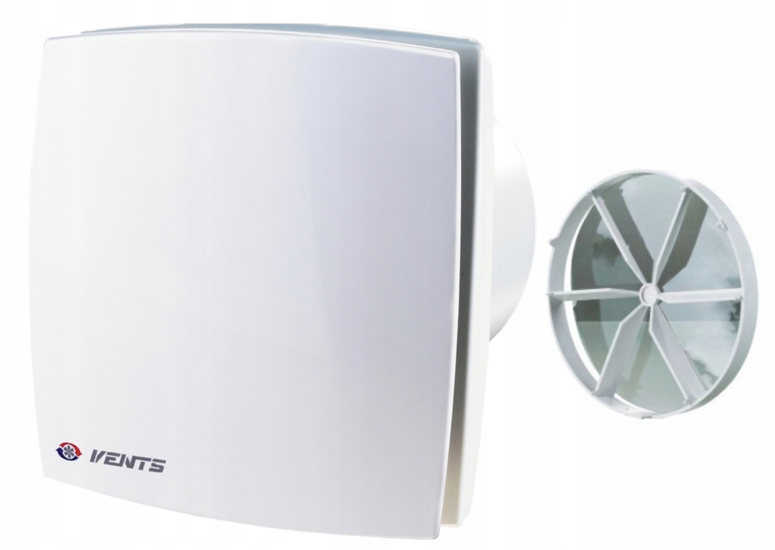 Koupelnový ventilátor FI100mm s vlhkostním senzorem a časovačem Dárek ventil