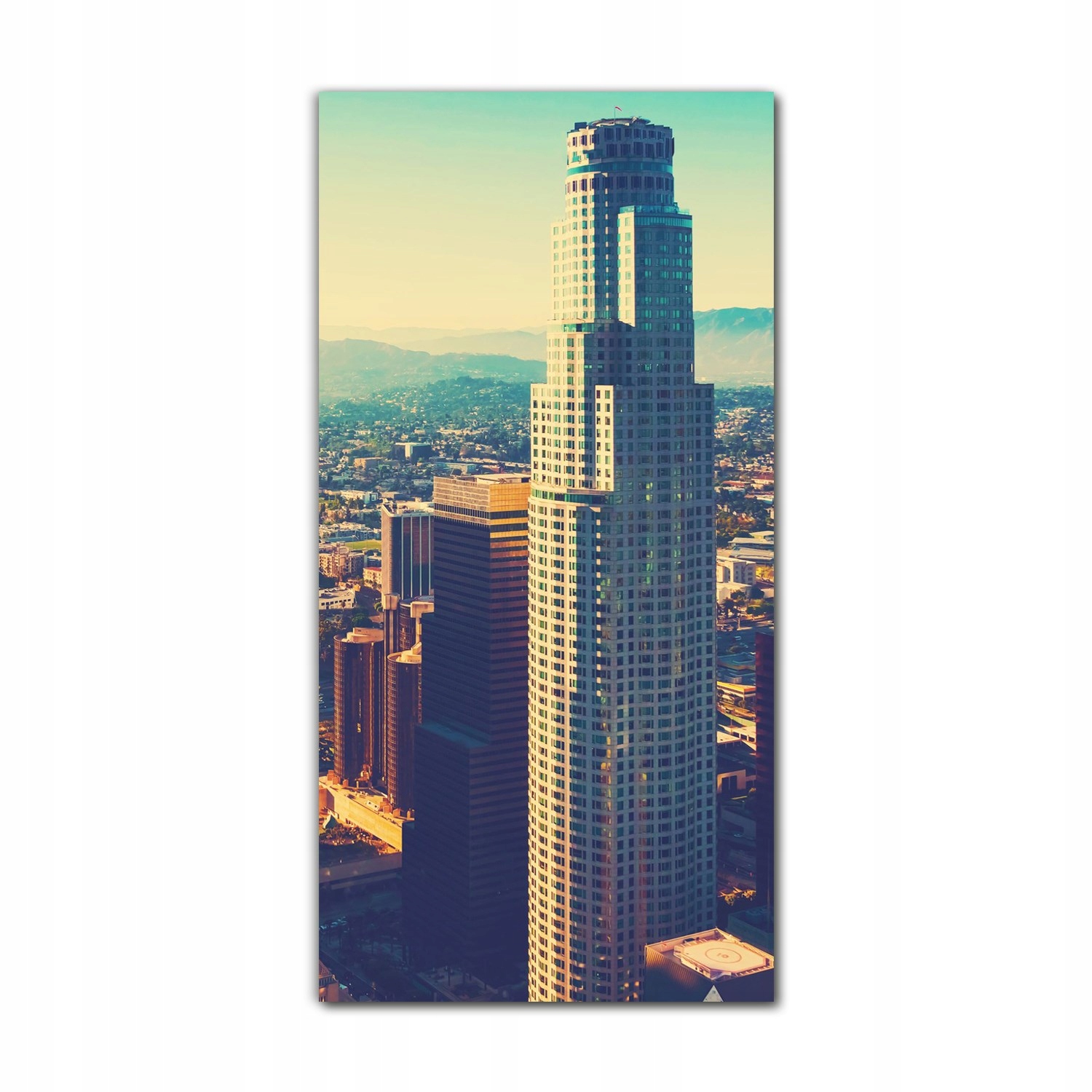 

Obrazy szklane do kuchni 70x140 Los Angeles miasto