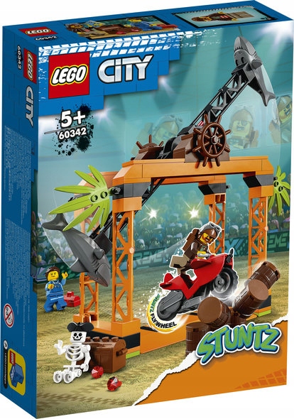 Lego 60342 City Kaskadérská Výzva, Útok Žraloka