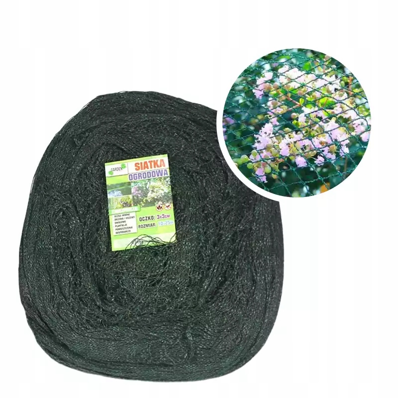 

Wytrzymała siatka przeciw ptakom 30g/m2 6x10 m