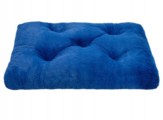 Levně Pelíšek Obdélníkové Shaggy Pro Psa Kočku Měkké XL 85X65 CM Chabrové