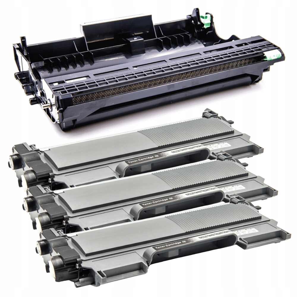 3 x toner + bęben do drukarki BROTHER DCP-7057