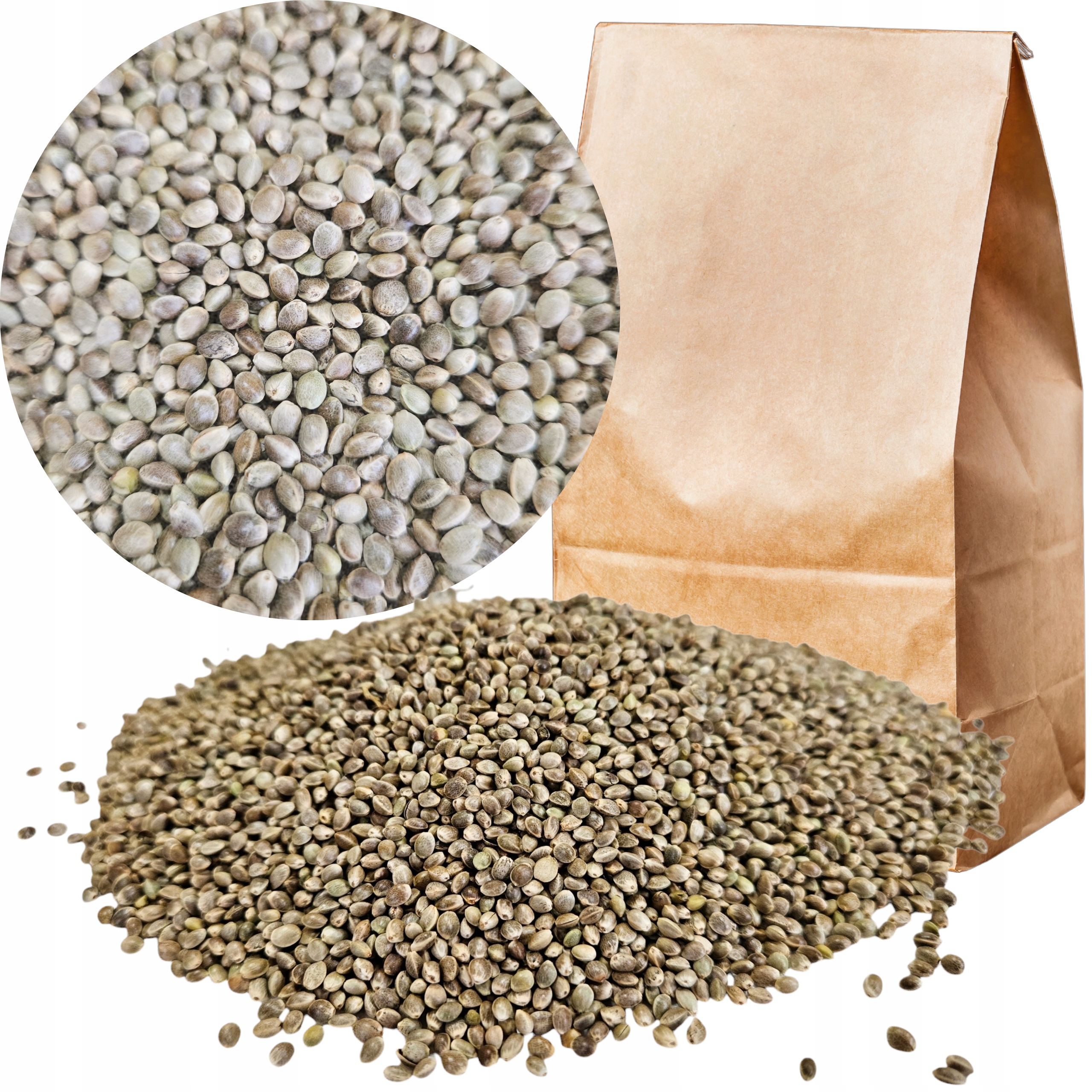 Rybářské Konopí Krmné Návnada Rybářské Krmivo Pro Ptáky Holuby 20 Kg