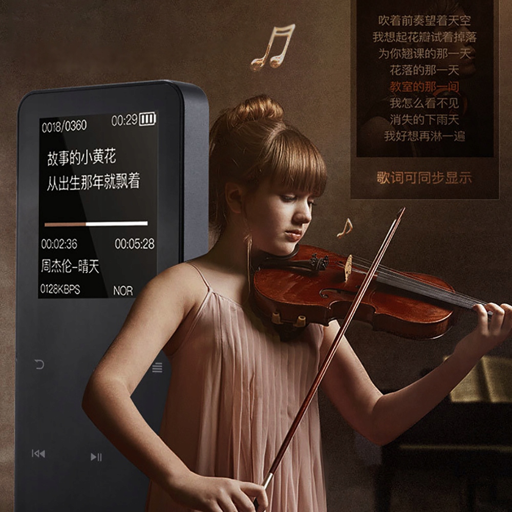 Odtwarzacz MP4 MP3 16 GB Bluetooth 5.0 Radio HiFi Kod producenta 6942898655907