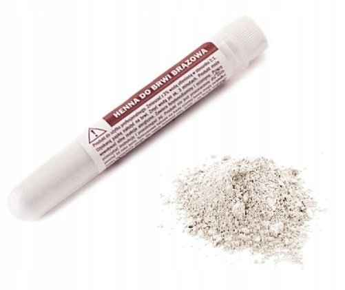 

Henna w proszku Brązowa 10ml krakowska pudrowa