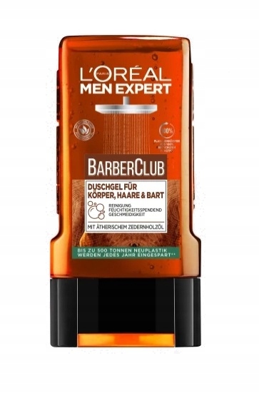 

Loreal, Barber Club, Żel pod prysznic, 250ml