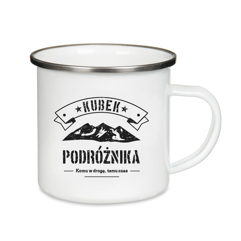 

Emaliowany Kubek Podróżnika - Na Prezent!