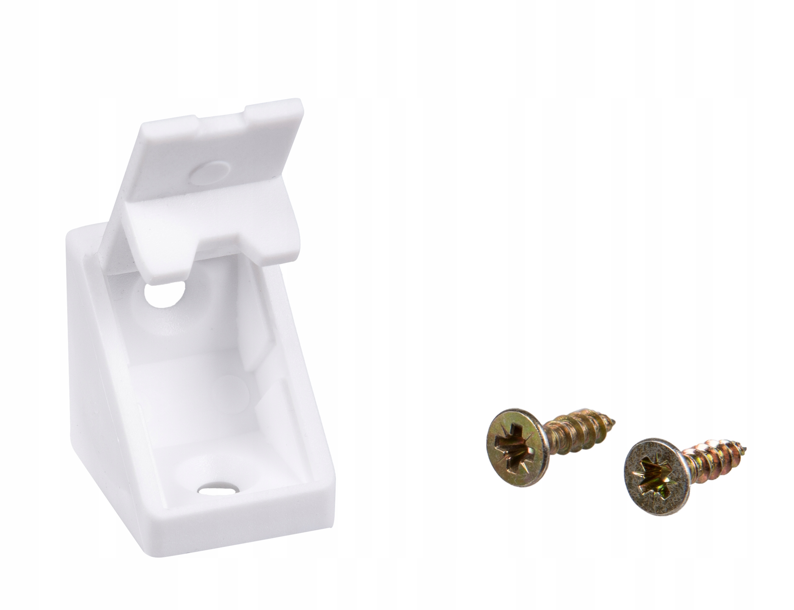 KĄTOWNIK MEBLOWY KOMANDOREK WSPORNIK PÓŁKI BIAŁY