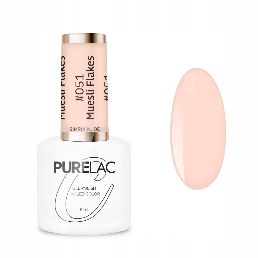 

Purelac Lakier Hybrydowy 6 ml #051 Muesli Flakes