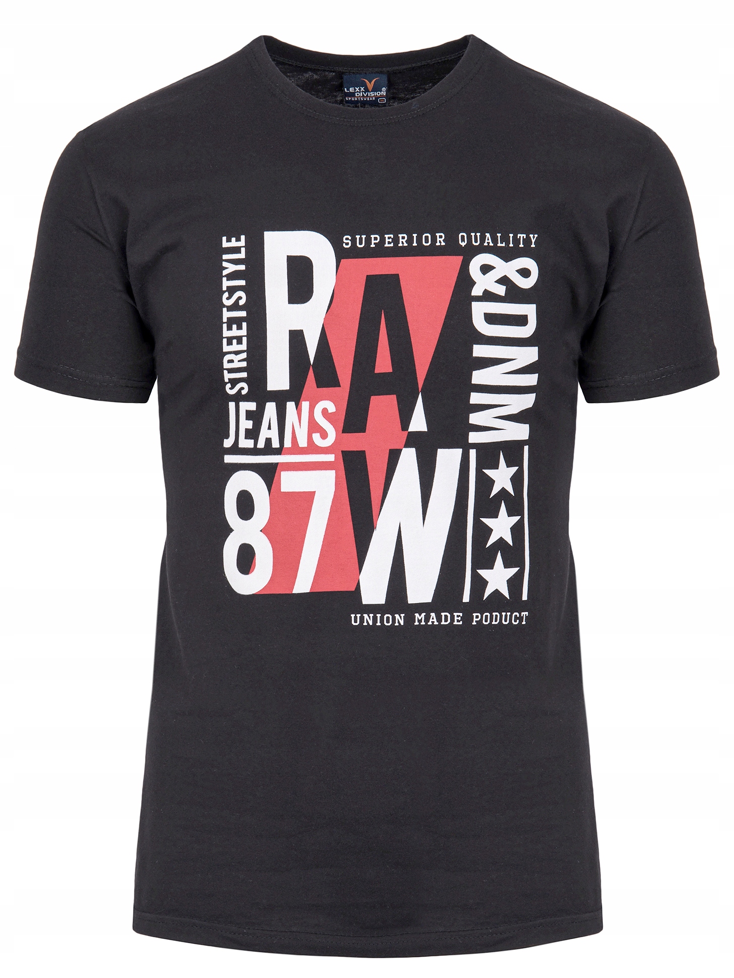 

T-shirt Koszulka Męska RAW87 Grafitowa - L