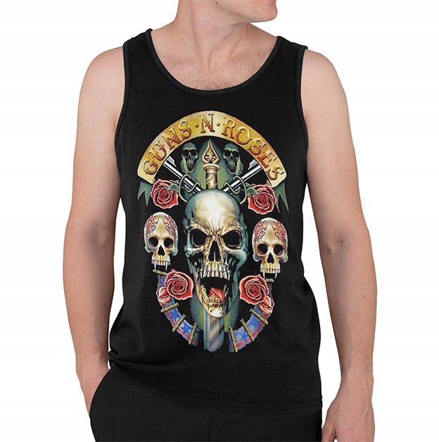TANK TOP HORROR/ROCK GUN'S N ROSES 3
