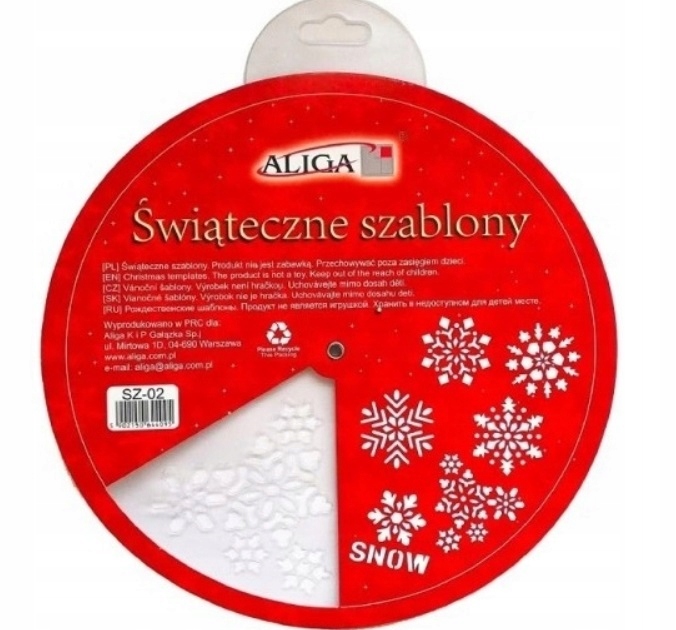 szablony świąteczne do dekoracji okien BOŻE NARODZENIE | SZ-02 — 3