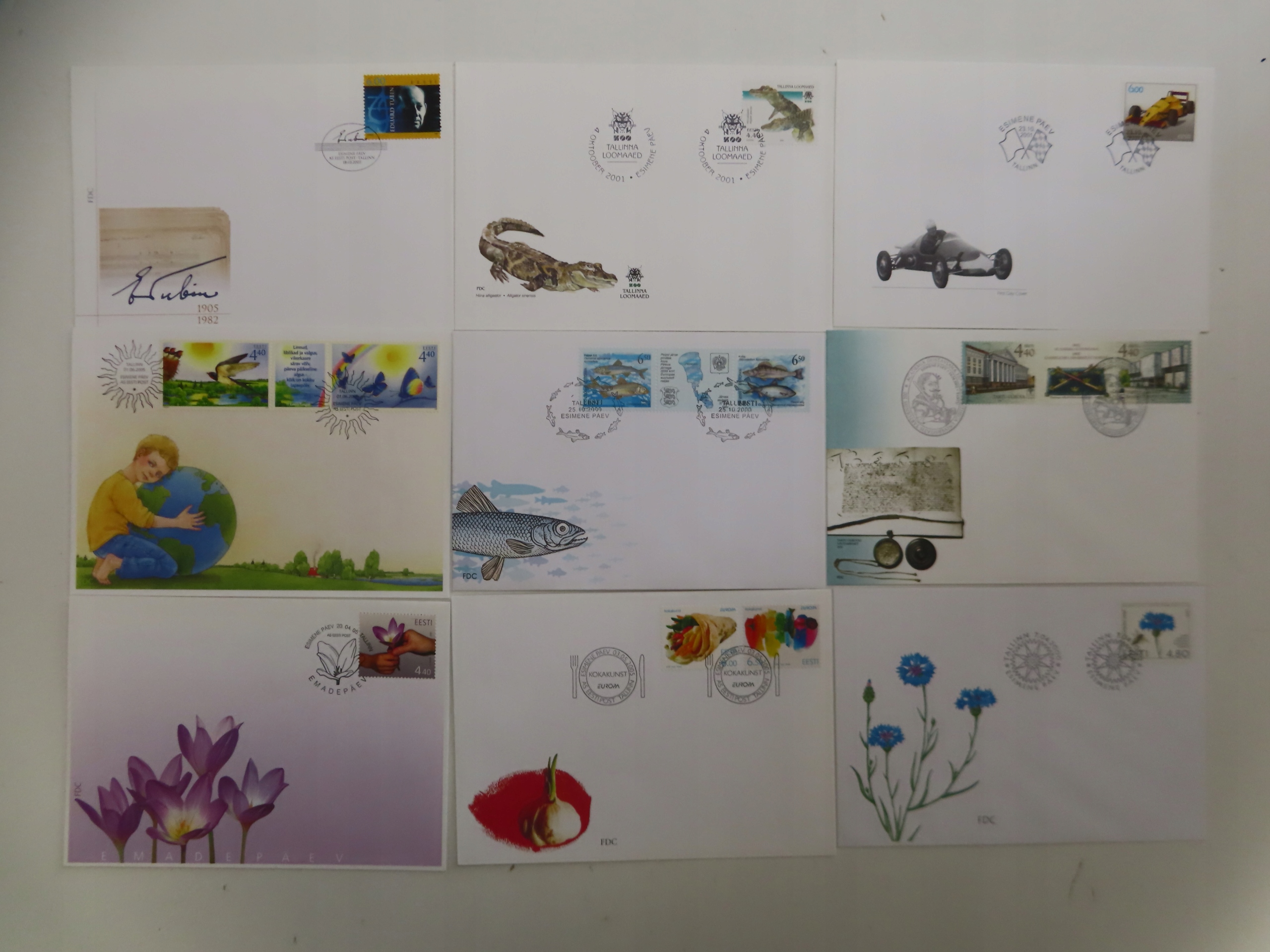 FDC Estonia kas. B9537