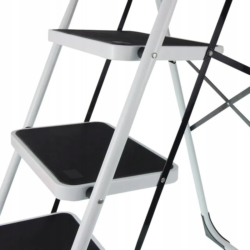 DRABINA STALOWA 5-STOPNIOWA DOMOWA, H.R-GMP5STDS. Producent części bez marki