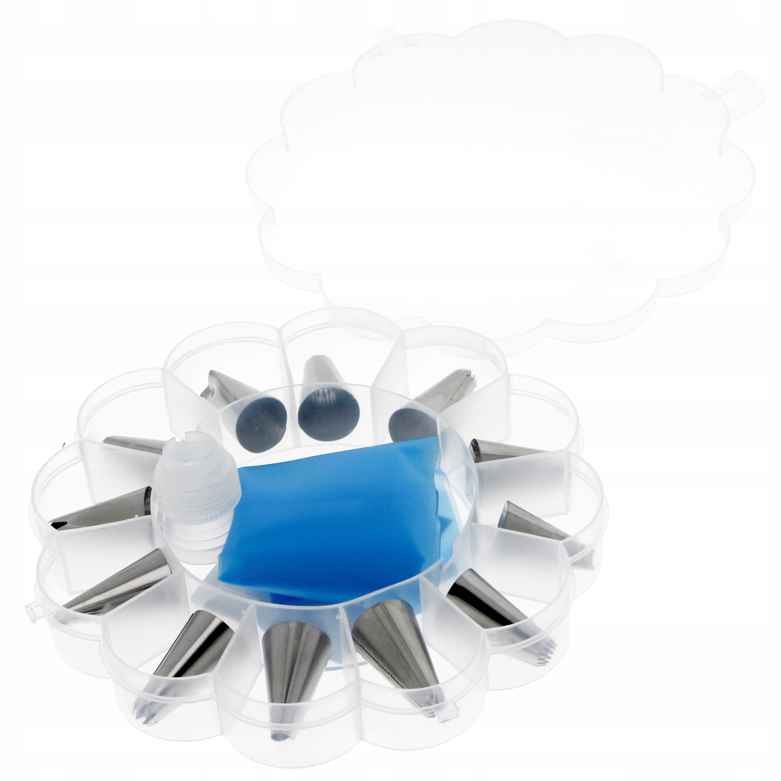 Dekorator rękaw cukierniczy tylki adapter - 14 szt Rodzaj akcesoriów dekorator