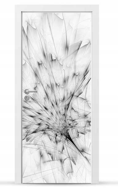 Okleina nálepka na vnější dveře Nábytková samolepicí Snadné Lepení