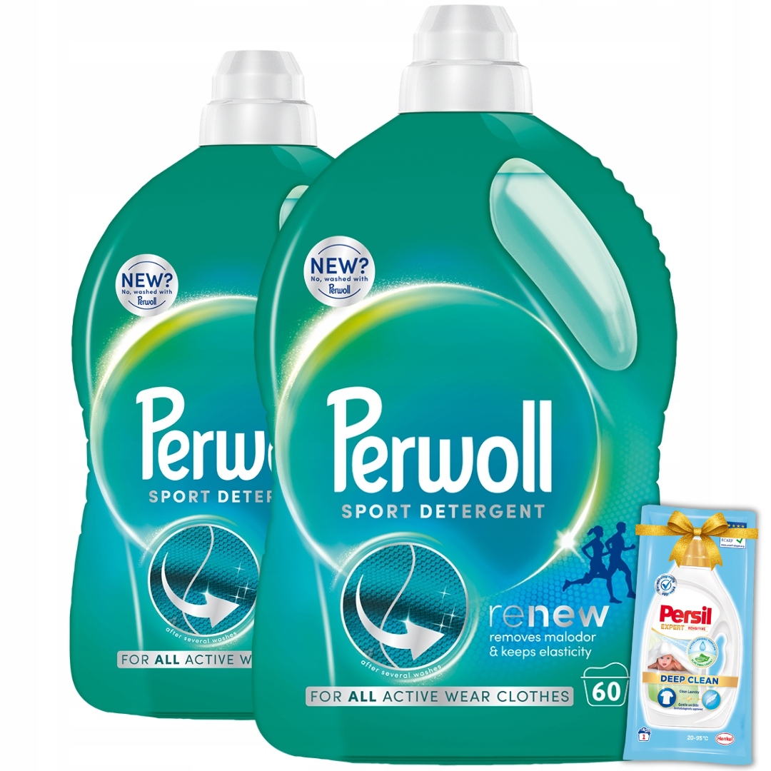 Perwoll Renew Sport Płyn do Prania Ubrań Sportowych 6l 120 Prań