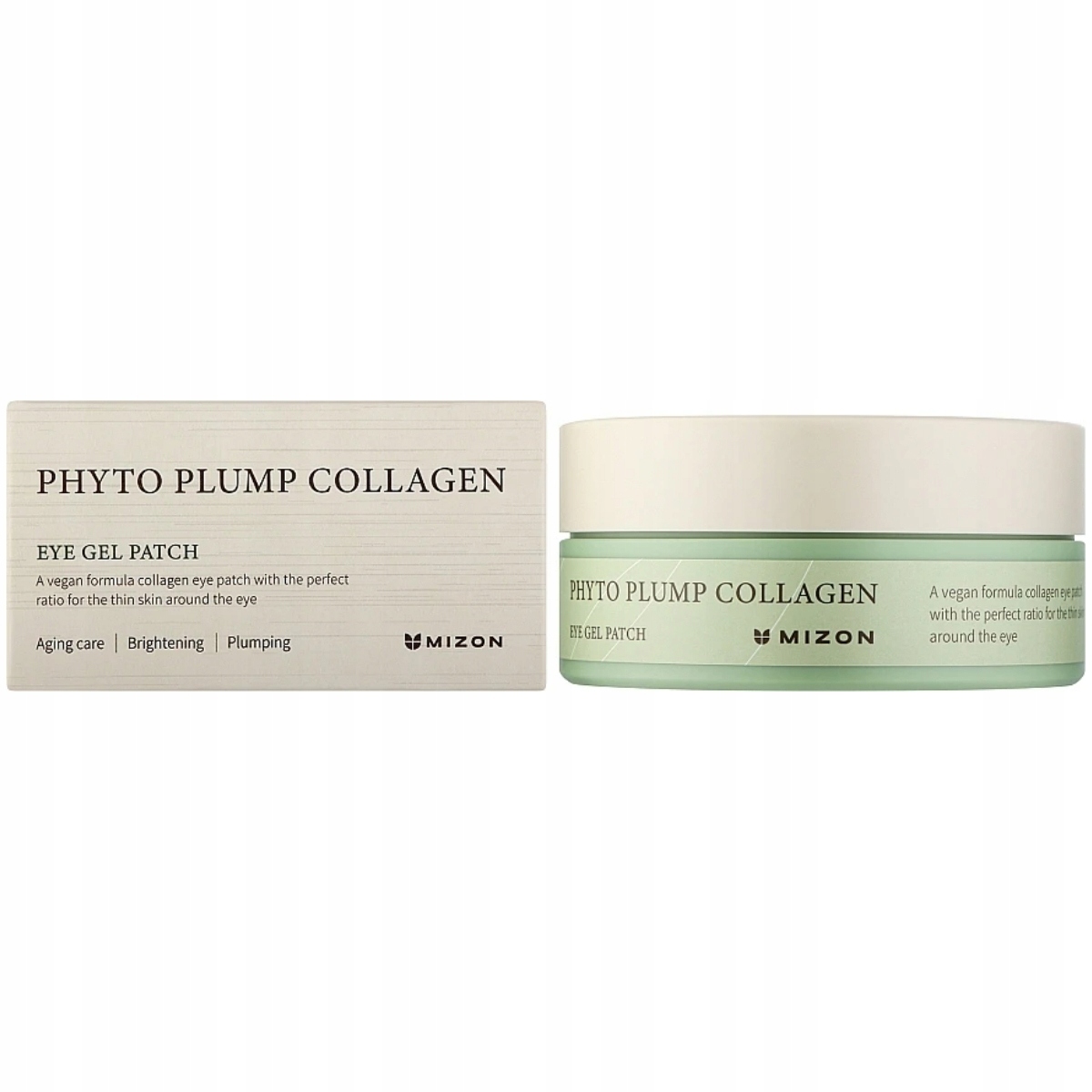 Mizon Phyto Plump Collagen Eye Gel Patch 84 g – hydrogelové náplasti pod oči