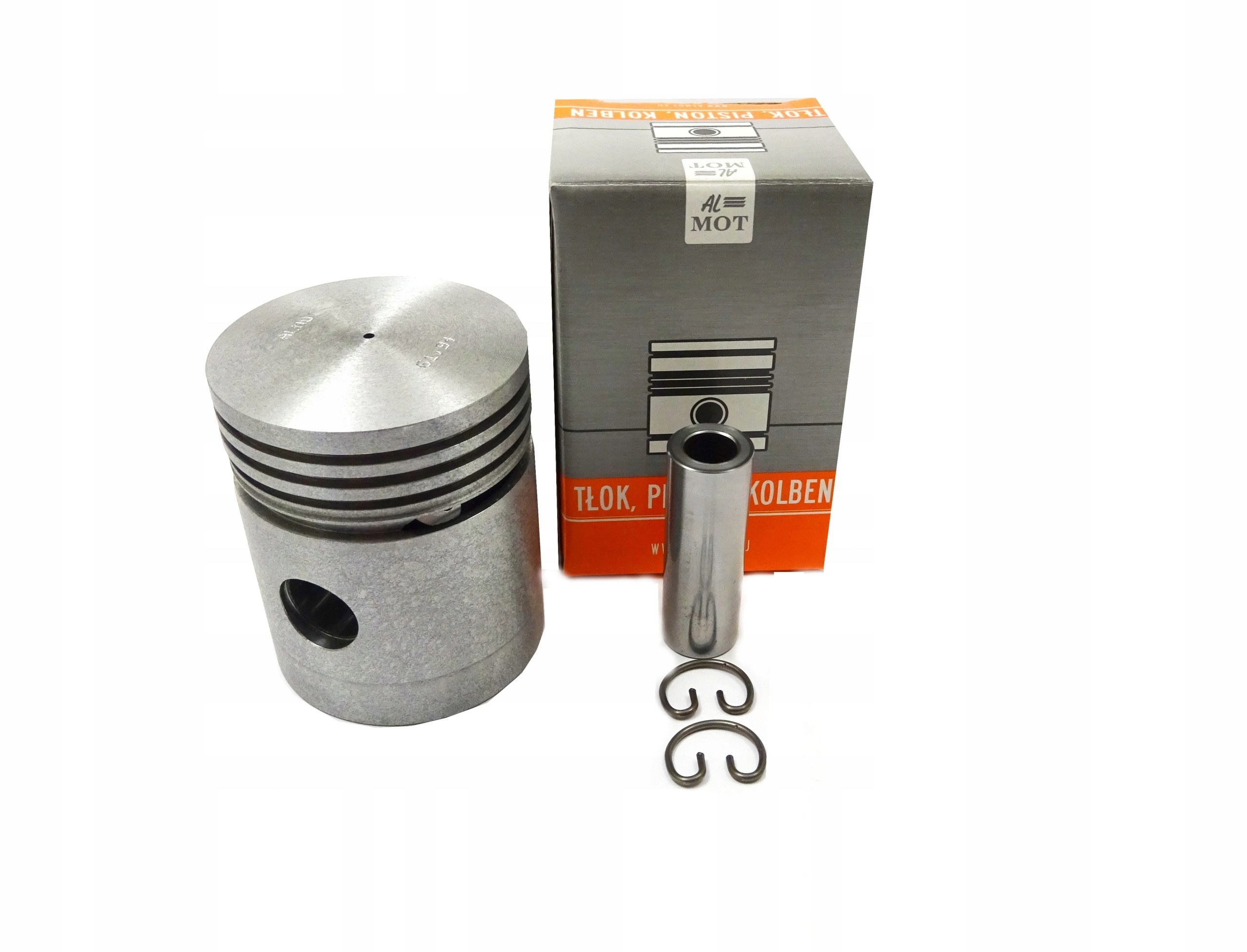 11301/2 - ПОРШЕНЬ ZUNDAPP K 800 63.00 MM ПОЛНЫЙ КОМПЛЕКТ БЕЗ КОЛЕЦ