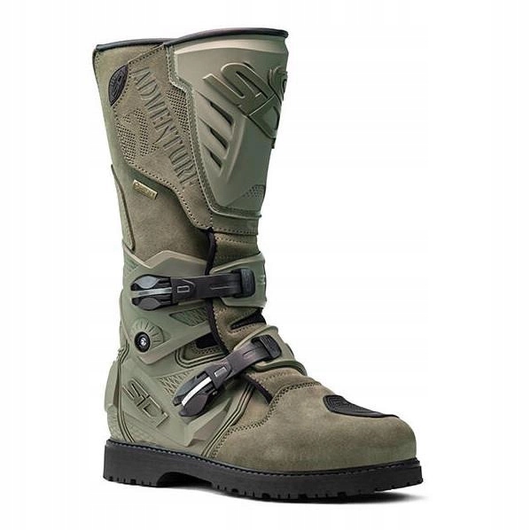Motocyklové topánky Sidi Adventure 2 Gore-tex Military zelená Darčeky