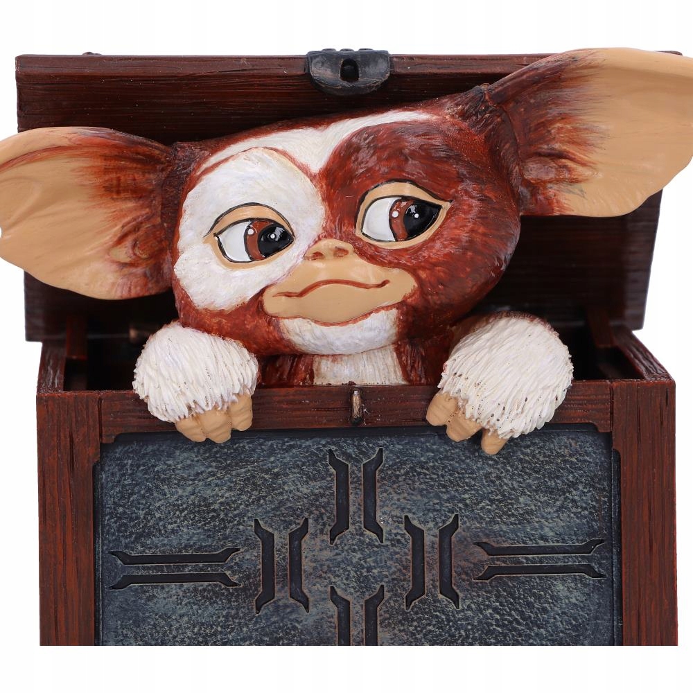Oficiálně licencovaná figurka Gremlins Gizmo in a Box, ručně malovaná