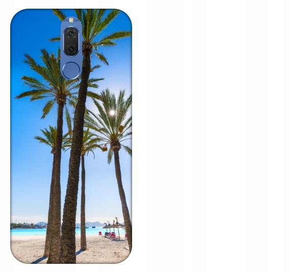 

Etui pokrowiec Huawei Mate 10 Lite Palmy plaża wak