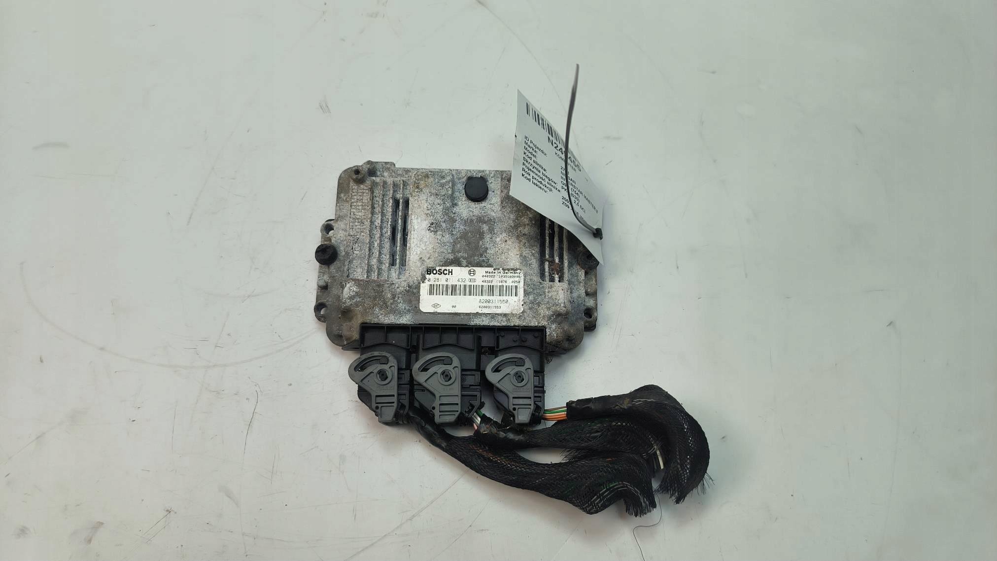 computer of the engine ECU 8200311550 NISSAN INTERSTAR MASTER II