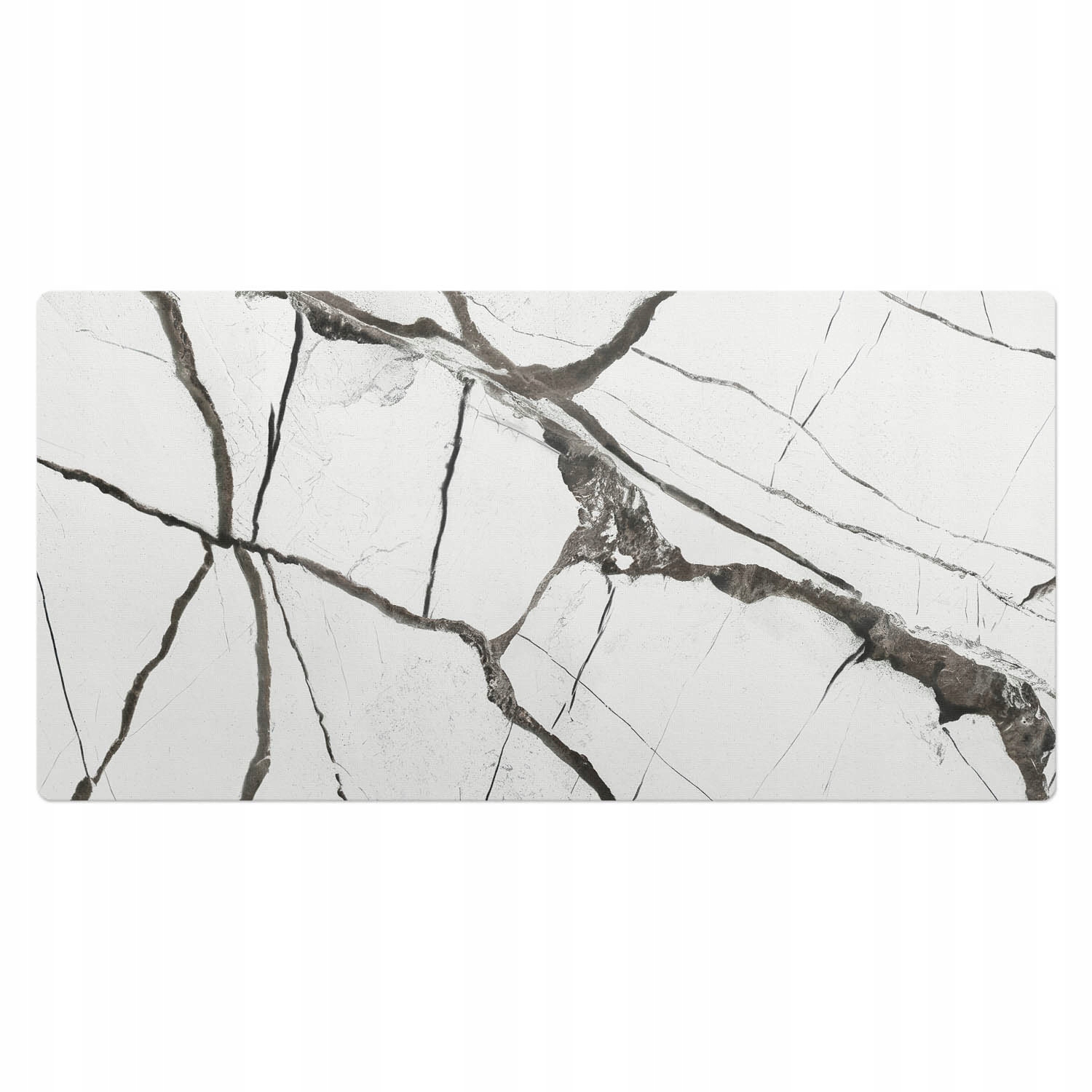 Podložka na psací stůl s krásným potiskem Mramorové praskliny ve stylu 100 x 50 cm