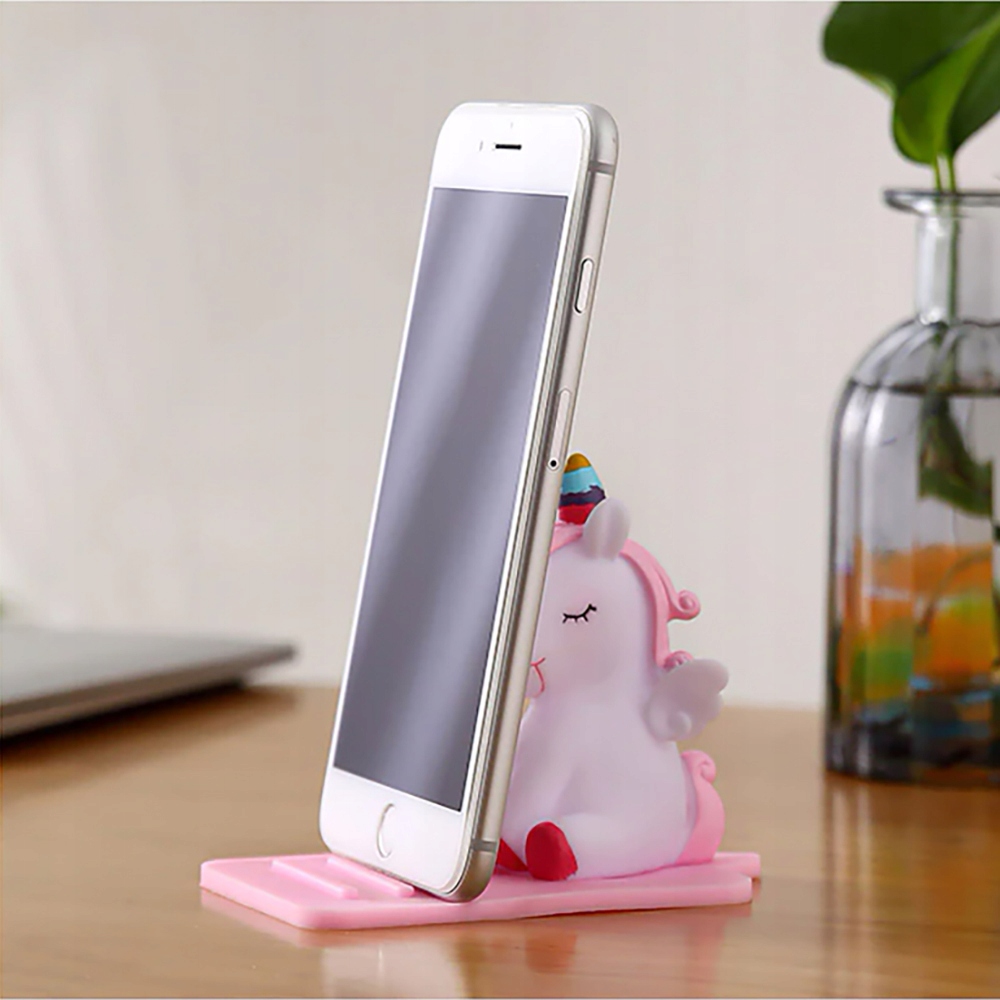 STOJAK PODSTAWKA UCHWYT STAND NA TELEFON DLA DZIECI JEDNOROŻEC SILIKONOWY Marka Interlook