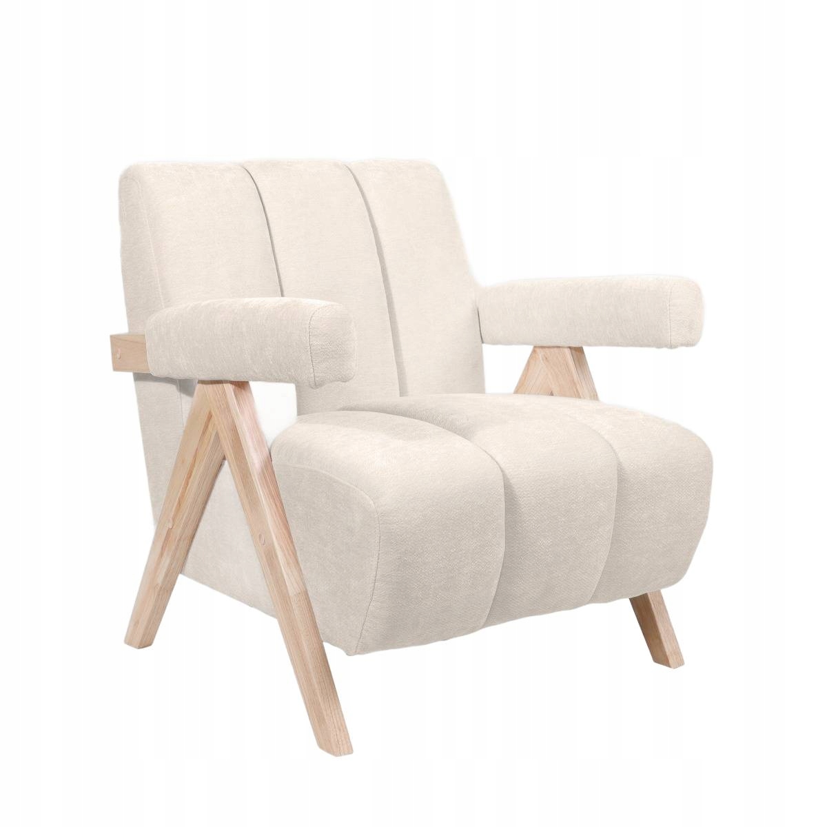 Kreslo Sueno Ecru 70x81x81 cm Homla