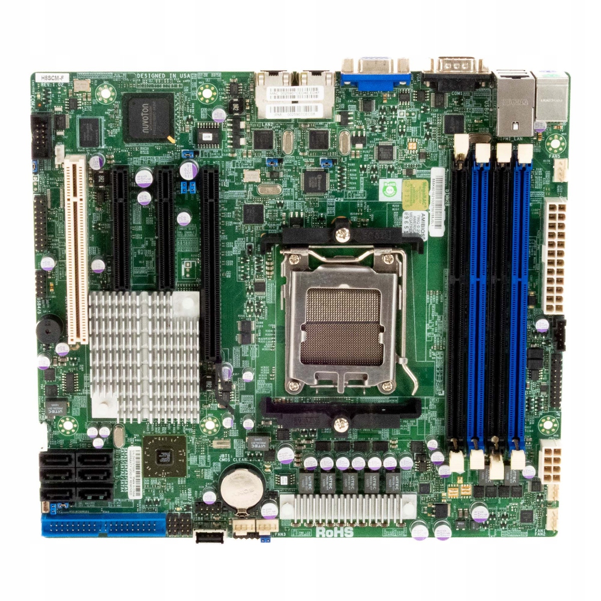 Supermicro H8SCM-F Socket C32 DDR3 PCIe Pci microATX