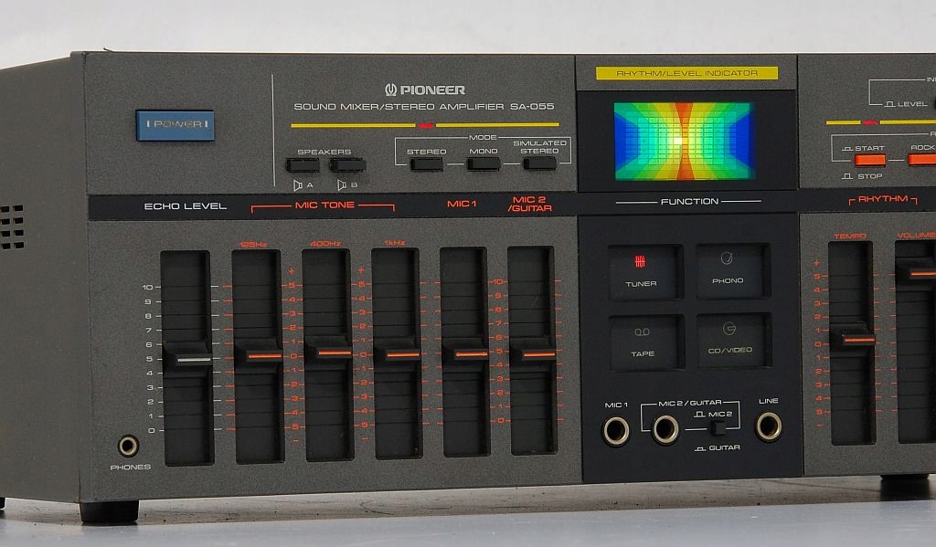 PIONEER SA-055 UNIKATOWY NIESPOTYKANY WZMACNIACZ STEREO ! Marka Pioneer