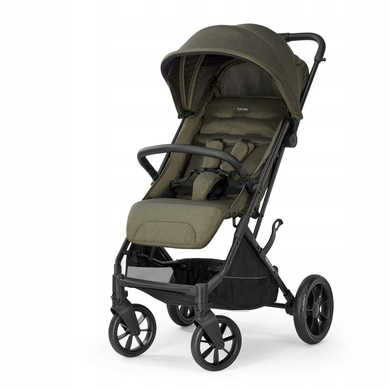Wózek spacerowy Inglesina Zenit kompaktowy 22kg khaki duże koła spacerówka