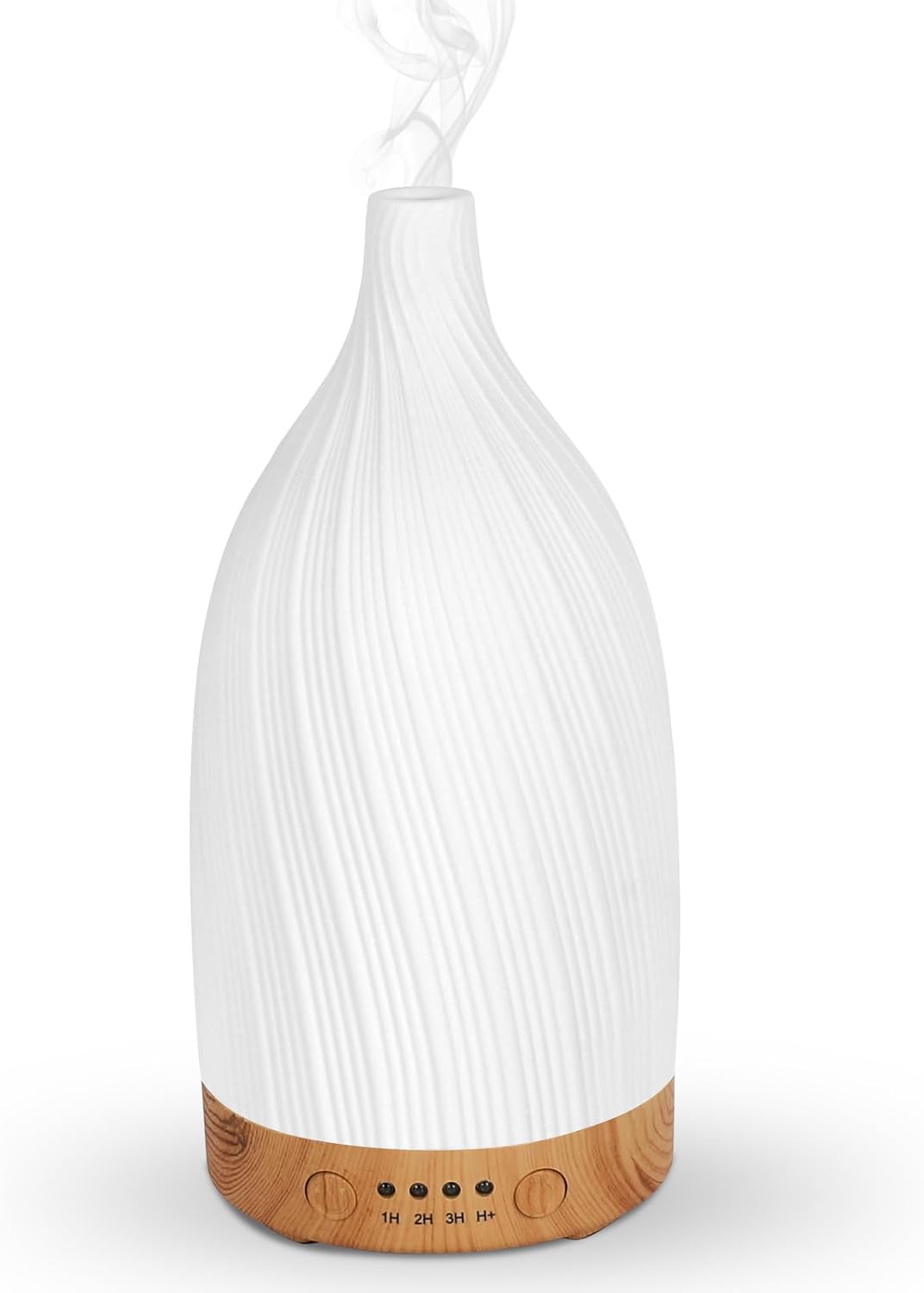 Difuzér Keramický Ultrazvukový 100 ML Led 7 Barev Časovač Aromaterapie