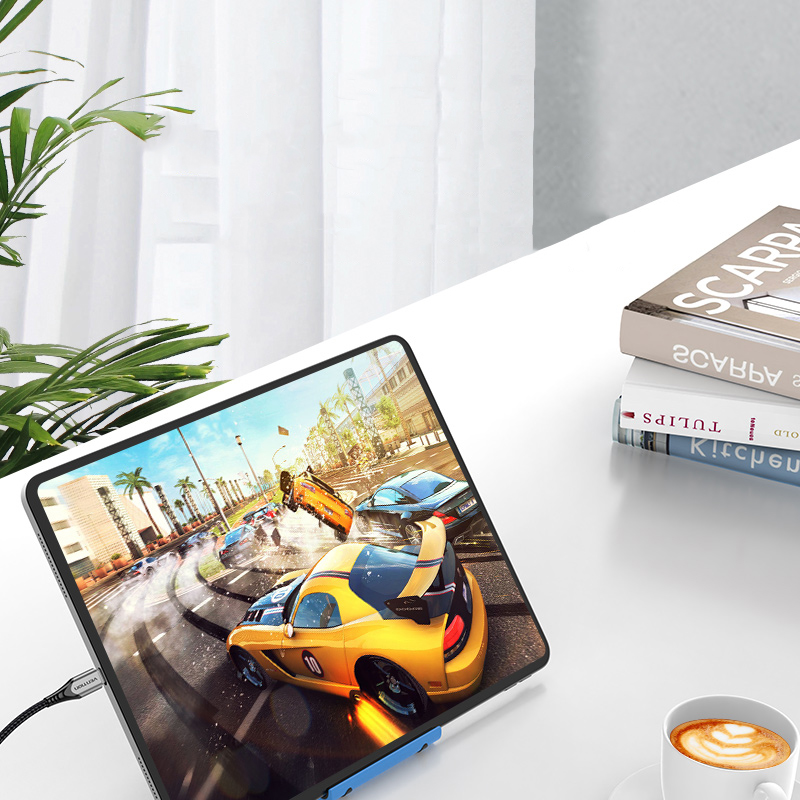 VENTION 2x USB Type-C PD100W 20V/5A QC4.0 FCP 2m Kolor czarny