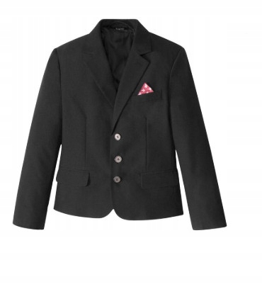 1B1E09 BONPRIX MARYNARKA OD GARNITURU DZIECIĘCA CZARNA 176