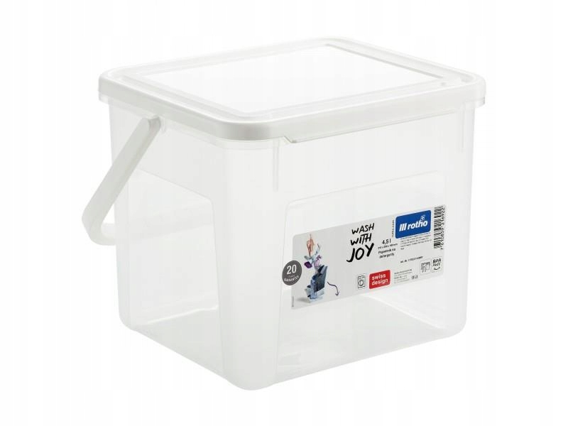 

Pojemnik na proszek detergenty Rotho 3kg 4.5l