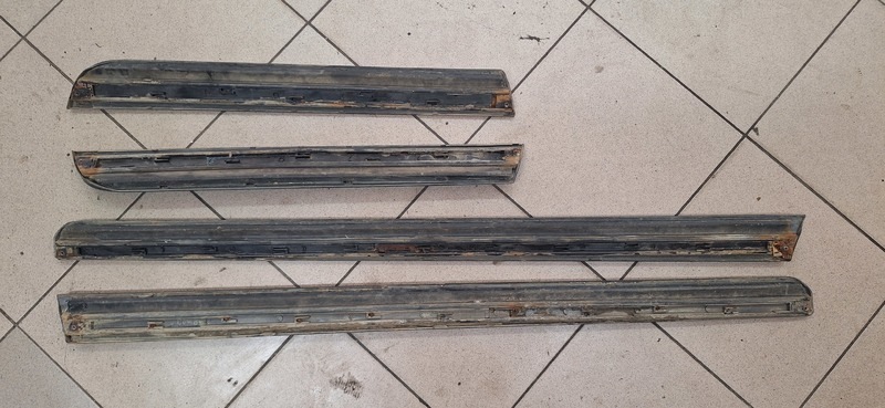running board moulding for door AUDI A4 B7 S-LINE
