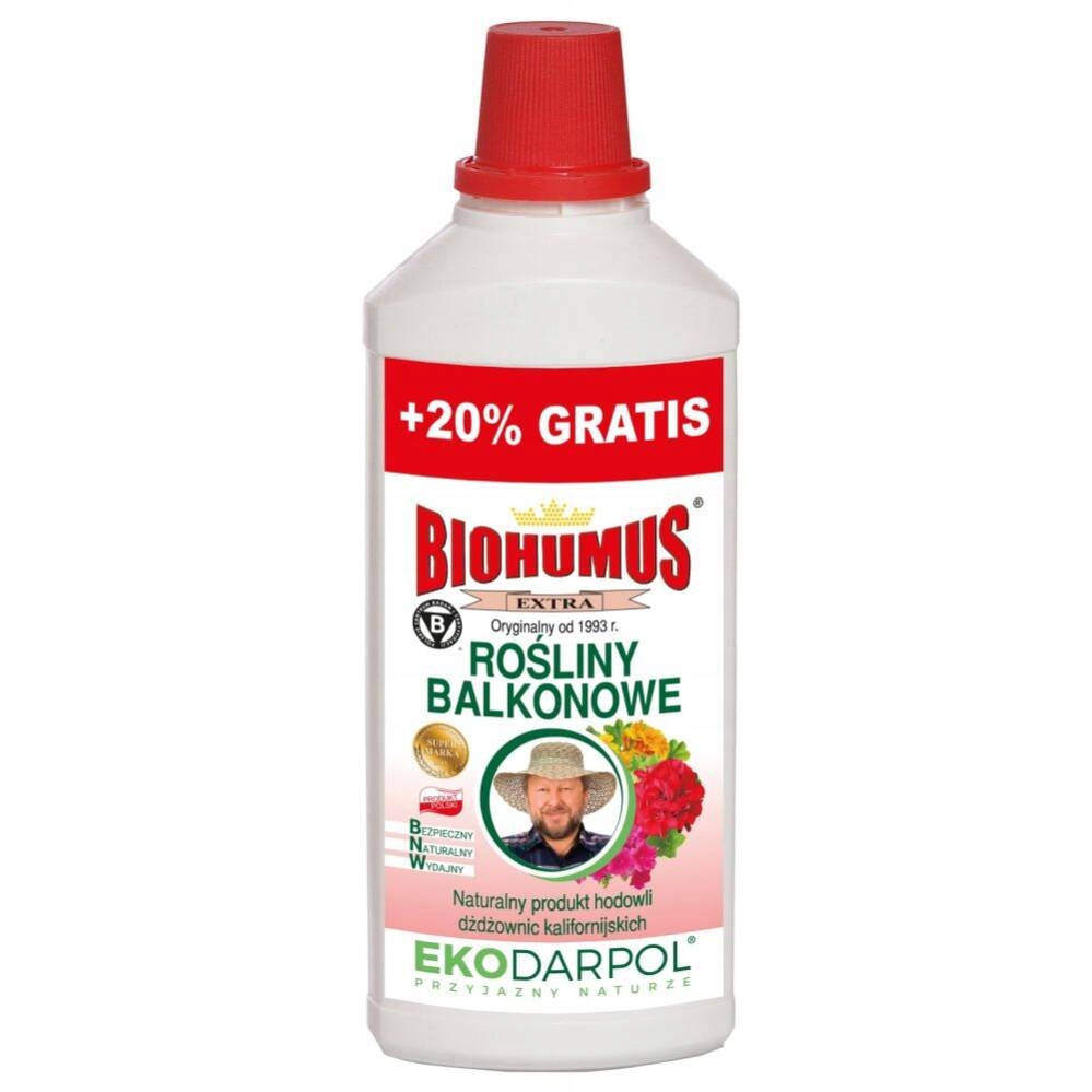 

Biohumus extra rośliny balkonowe 1l+20% Ekodarpol