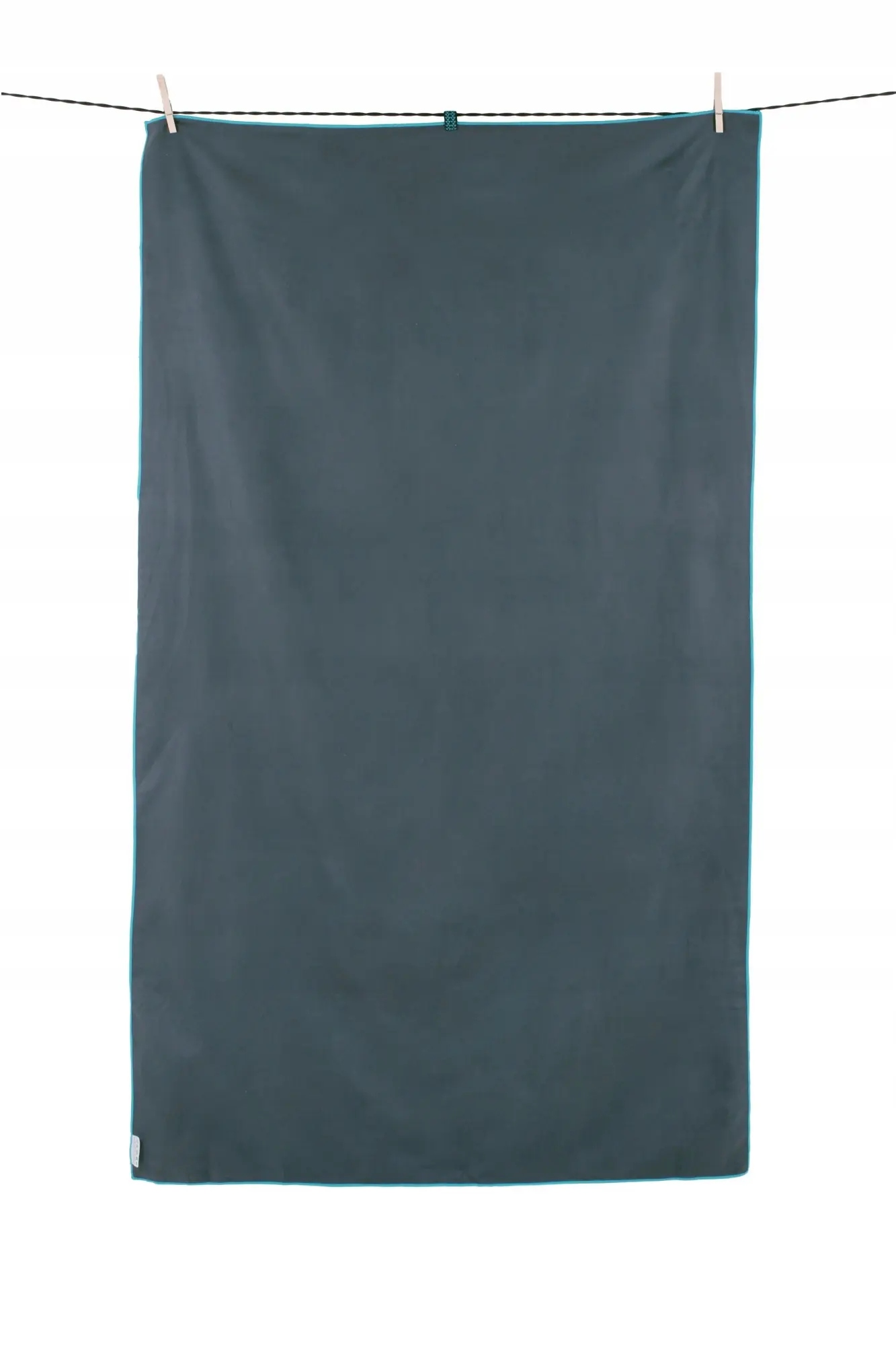 Recycled SoftFibre Trek Towel, Grey, Giant Lifeventure