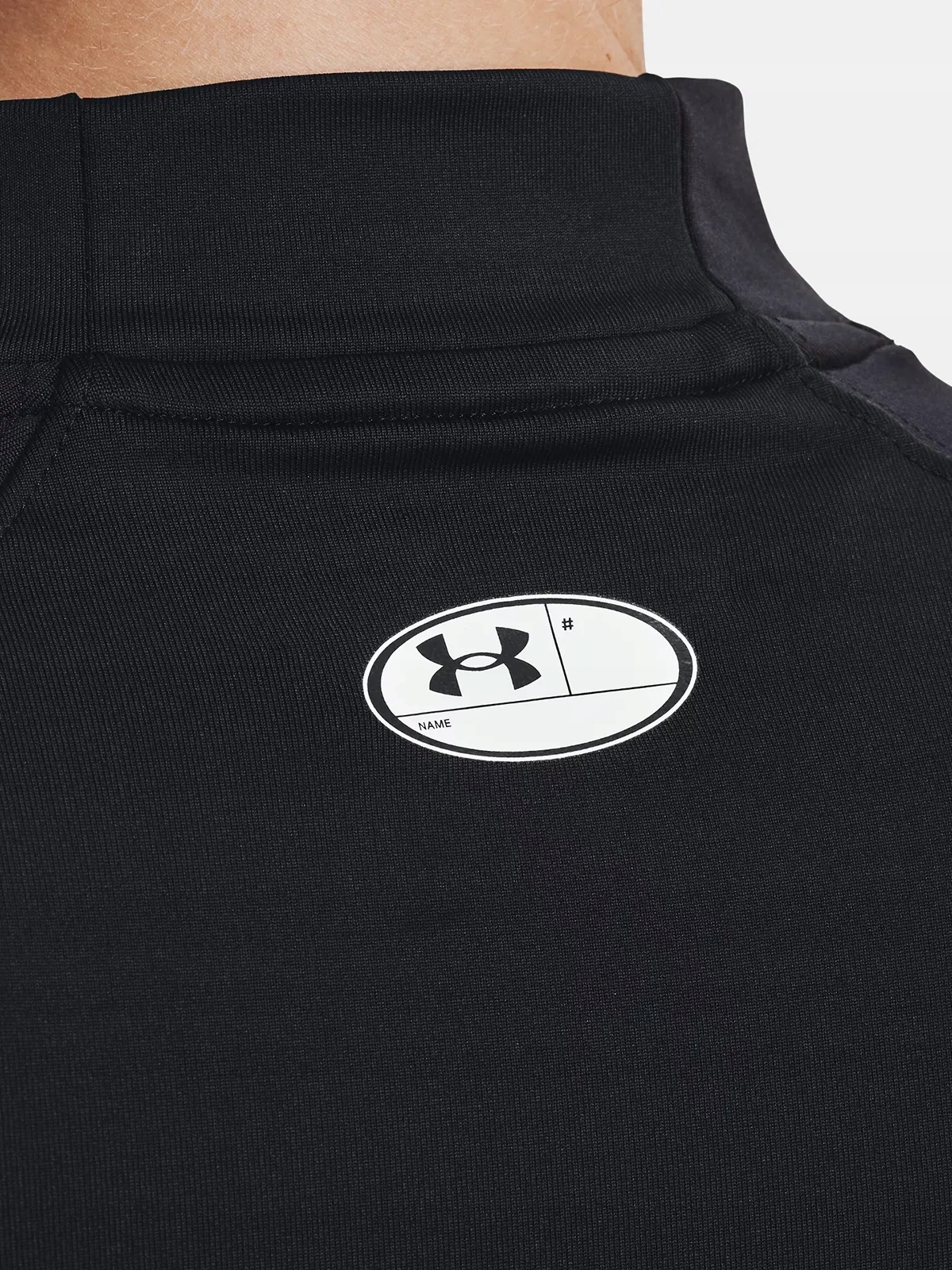 Under Armour Tričko Ua Cg Authentics Mockneck-BLK černá