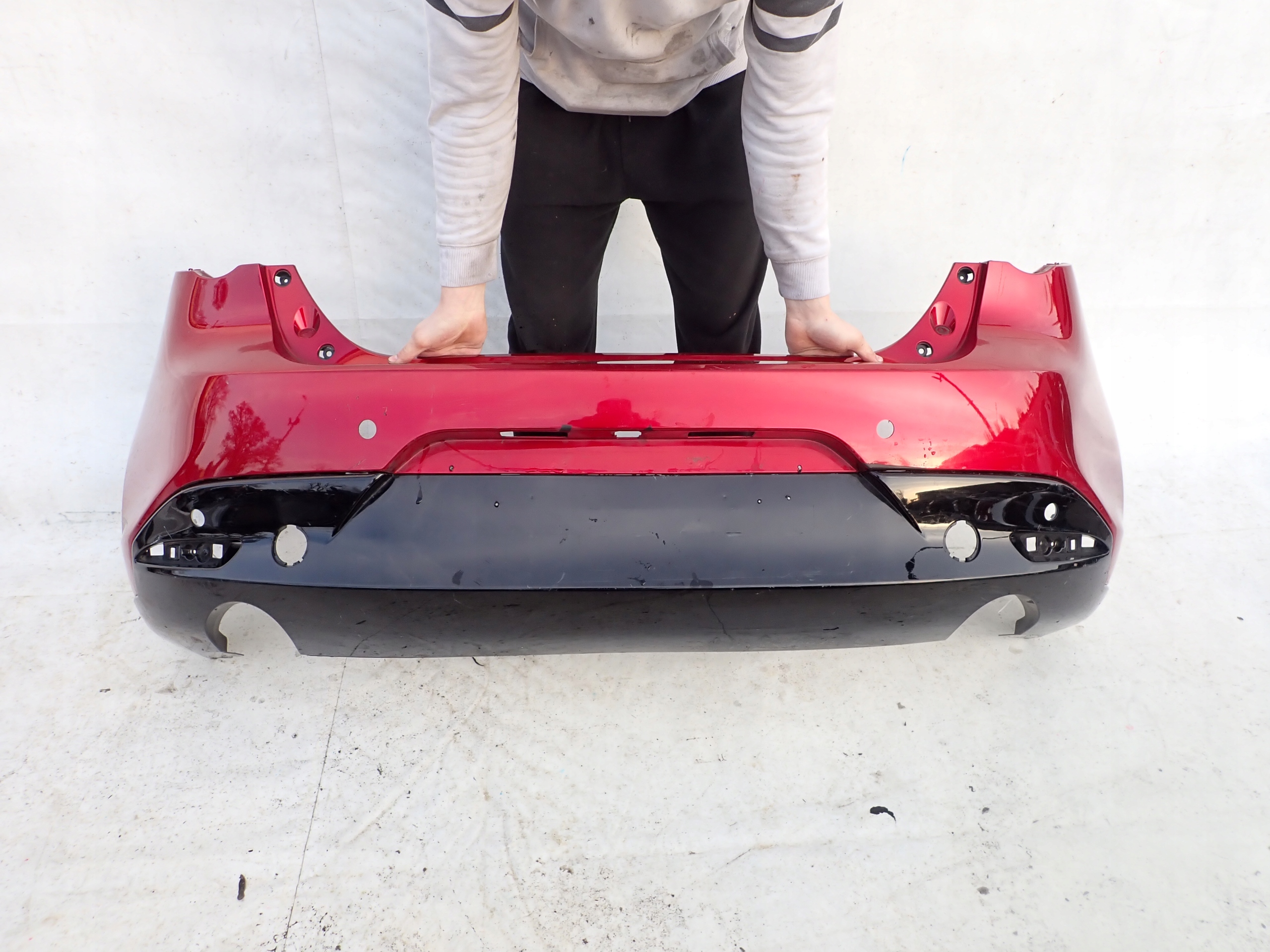 MAZDA 3 IV HB 19-> bumper rear part rear 6PDC